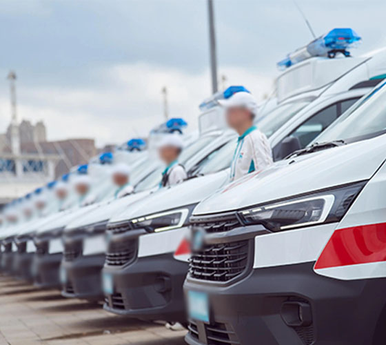 通道服务车队展示