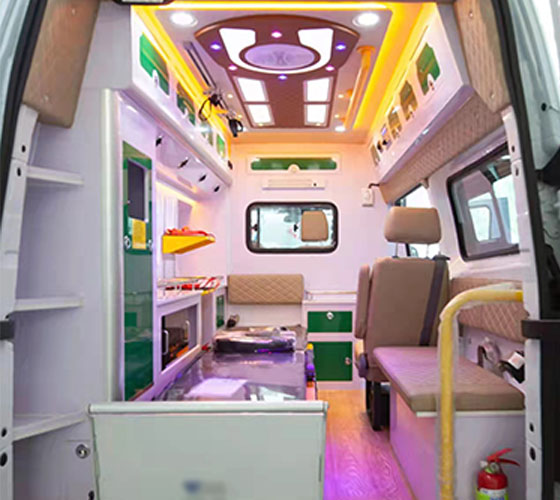 通道车辆内部展示